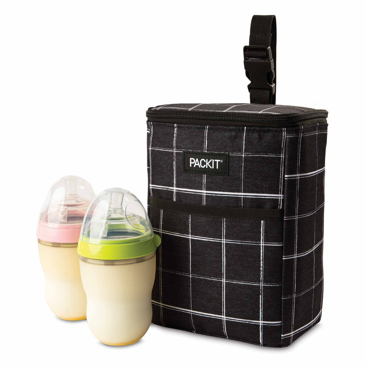 freezable-double-baby-bottle-bag-d8 Double-Bottle-Bag_Black-Grid_Left_Food-Combo_2-Bottles_Lores.jpg
