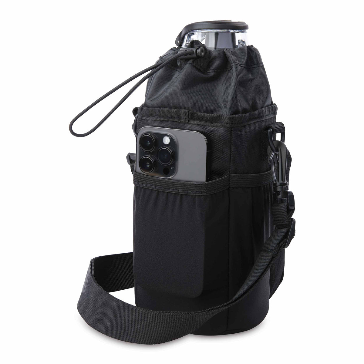 freezable-hydration-crossbody-w2 freezable-hydration-crossbody-black-back-elastic-slip-pocket.jpg