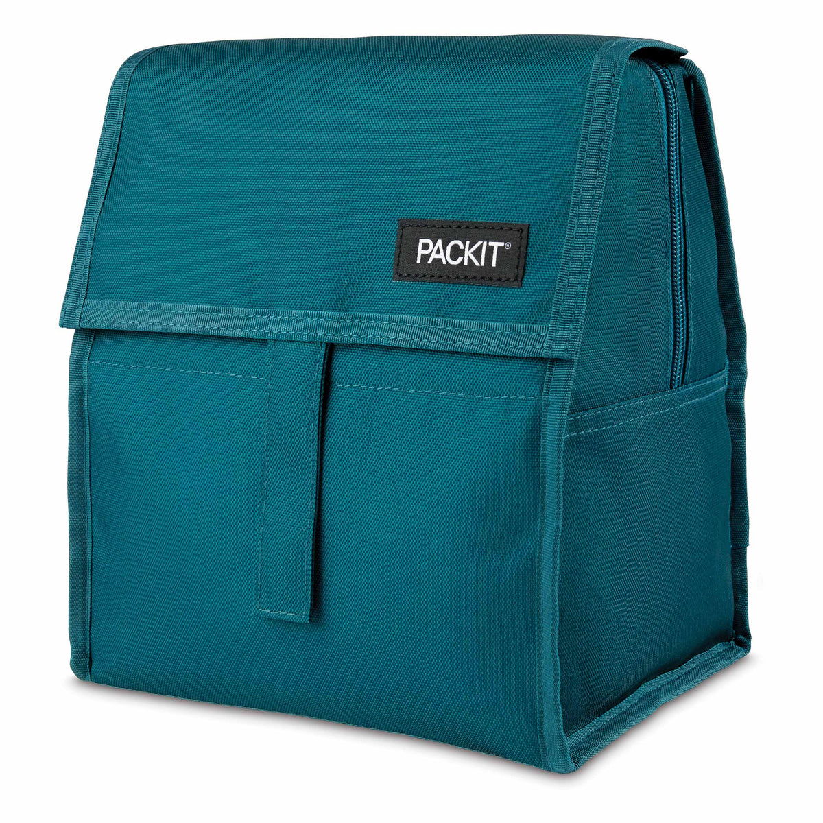 freezable-lunch-bag-h4 freezable-lunch-bag-deep-teal-left-angle.jpg