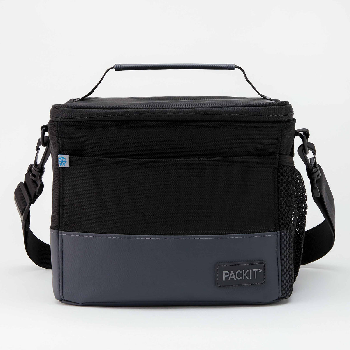 freezable-lunch-pail-l7 freezable-upright-lunch-pail-black-gray-front.jpg